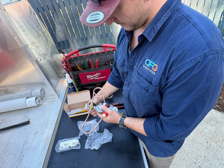 gas appliance installation