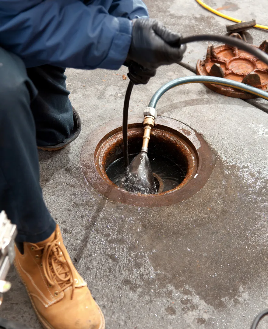 blocked drain service